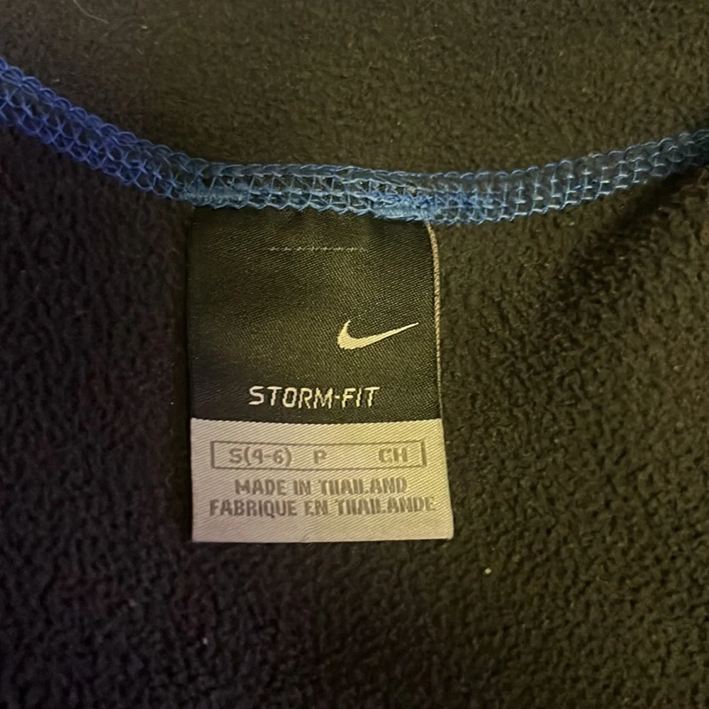 Nike Storm-Fit Jacket Soft Side Athletic Performance Layering Royal Blue Size S